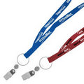 3/8" Recycled Econo Lanyard (Direct Import - 10 Weeks Ocean)